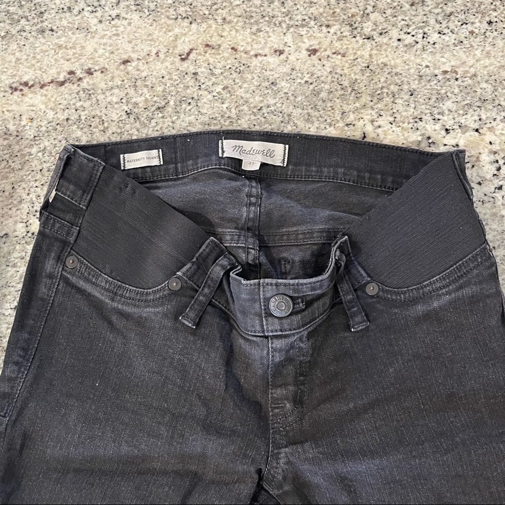Madewell size 27 side-panel maternity jeans